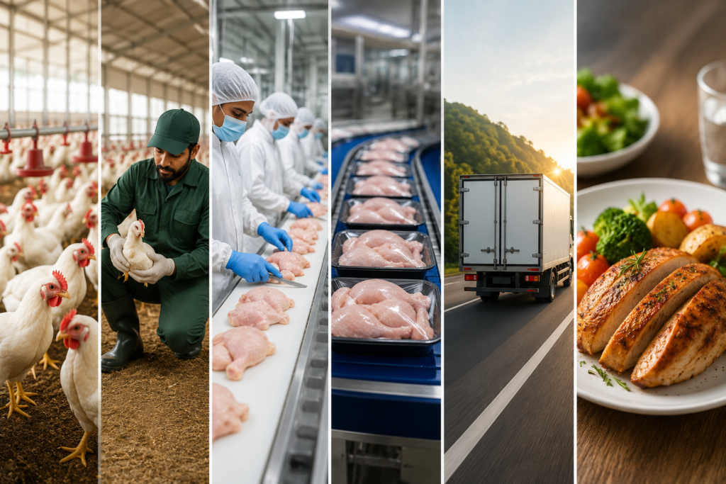 From Farm to Table: How Premium Chicken Reaches Your Plate